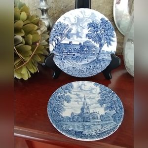 Royal Essex Shakespeare Country Ironstone Small Plate & Saucer Set